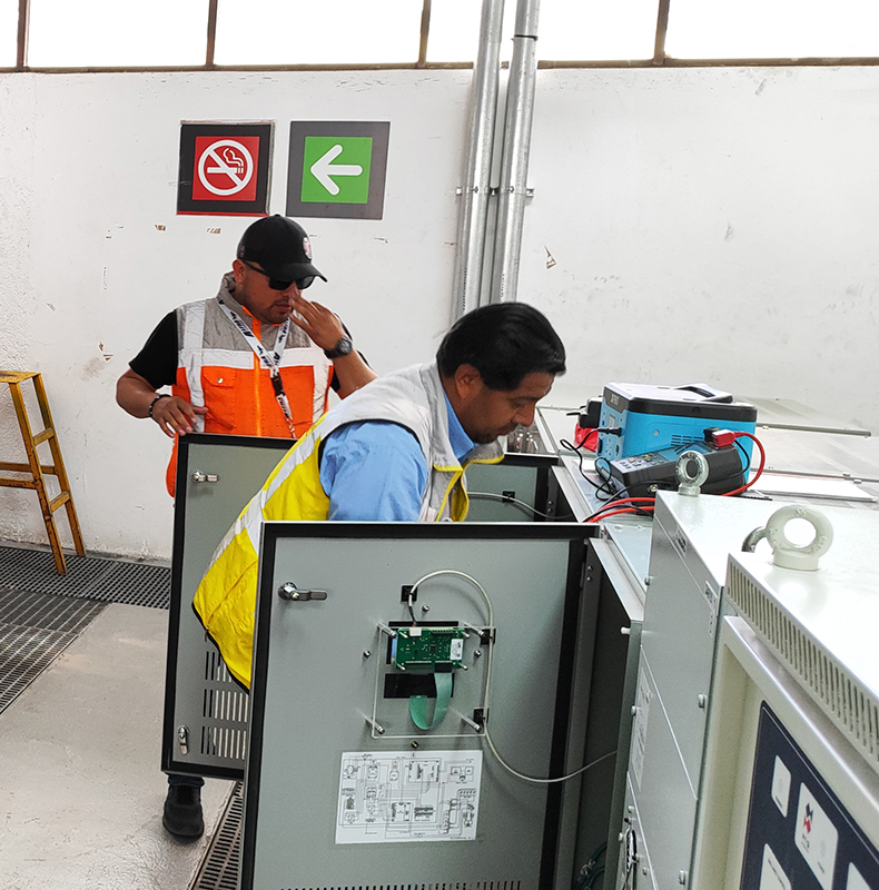 Supervisión de Rehabilitación de Circuitos en área operacional (Barras de protección de pista) en Aeropuerto Internacional Benito Juárez, CDMX 2023